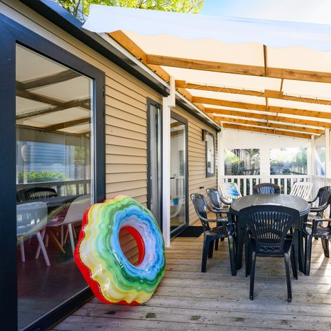 Mobile home 6 persons - D/ SIGNATURE PRESTIGE 3 bedrooms. 6 pers. - 36m2 - covered terrace