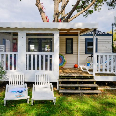 Mobile home 8 persons - SIGNATURE PRESTIGE 4 bdrm. 8 pers. - 40m2 - covered terrace