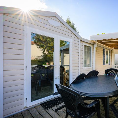 Mobile home 6 persons - LOISIR CONFORT 3 bdrm. 6 pers. - 36m2 - covered terrace