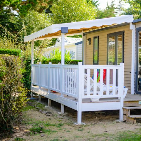 Mobile home 6 persons - D/ COTTAGE CONFORT 3 bdrm. 6 pers. - 35m2 - covered terrace