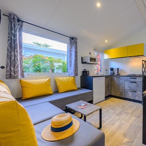 Mobile home 8 persons - D/ SIGNATURE PRESTIGE 4 bedrooms. 8 pers. - 40m2 - covered terrace
