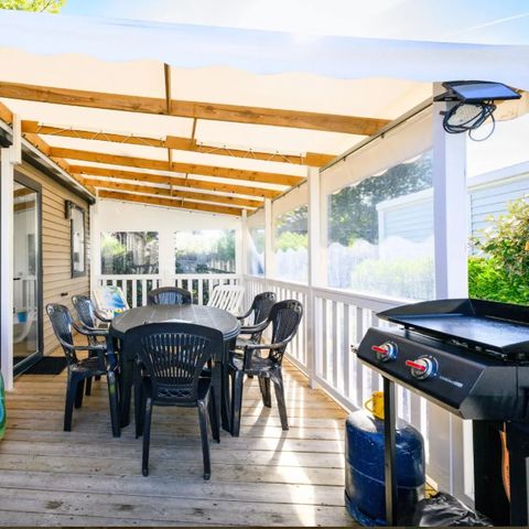 Mobile home 6 persons - PRESTIGE SIGNATURE + AIR CONDITIONING 3 bedrooms – 36m² – covered terrace