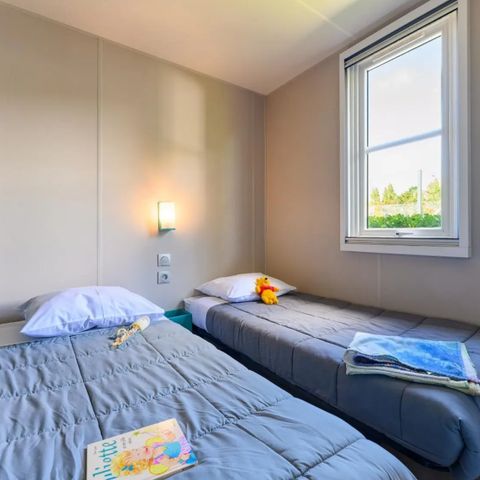 Mobile home 6 persons - PRESTIGE SIGNATURE + AIR CONDITIONING 3 bedrooms – 36m² – covered terrace