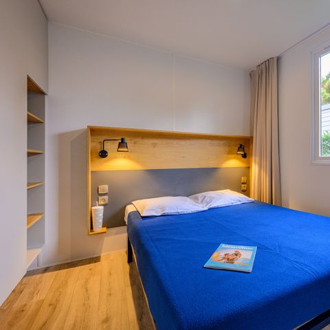 Mobile home 6 persons - COTTAGE CONFORT 3bed. 6 pers. - 35m2 - terrace with parasol