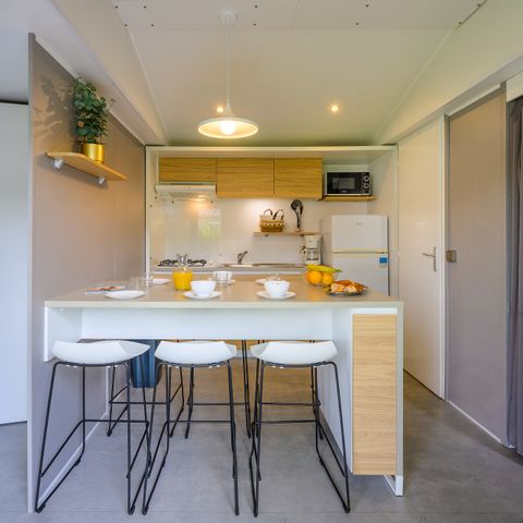 Mobile home 5 persons - COTTAGE CONFORT 2 bedrooms 4/5 pers. - 30m2 - terrace with sunshade 5 pers.