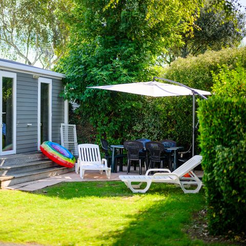 Mobile home 5 persons - COTTAGE CONFORT 2 bedrooms 4/5 pers. - 30m2 - terrace with sunshade 5 pers.