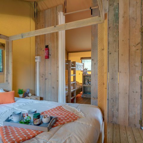 CANVAS AND WOOD TENT 6 people - Safari Lodge 6p