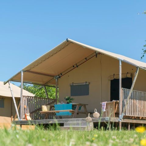 CANVAS AND WOOD TENT 6 people - Woody lodge 2 bedrooms without sanitary facilities