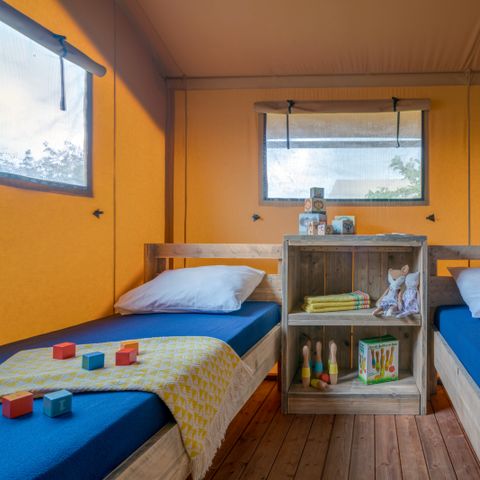 CANVAS AND WOOD TENT 6 people - Woody lodge 3Rooms without sanitary facilities