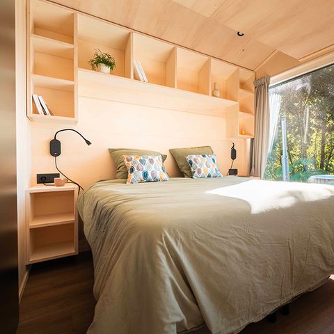 Tiny house 5 persons - Wild Spirit 2 bedrooms - 60m² - TV -CLIM - LV - SH + SAUNA + NORDIC BATH