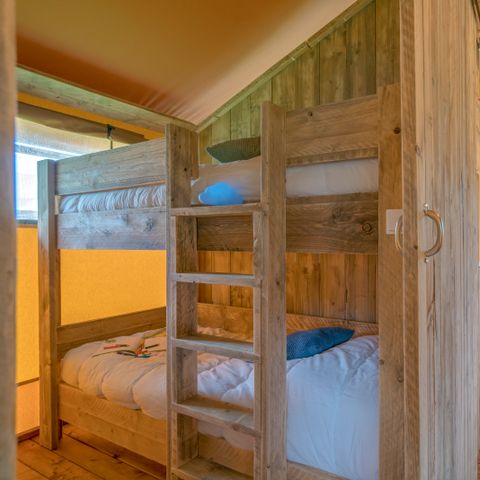 CANVAS AND WOOD TENT 6 people - Woody Lodge, Air-conditioned - 3 bedrooms