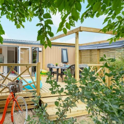 MOBILE HOME 6 people - EXCLUSIVE 3 bedroom Jacuzzi with master suite