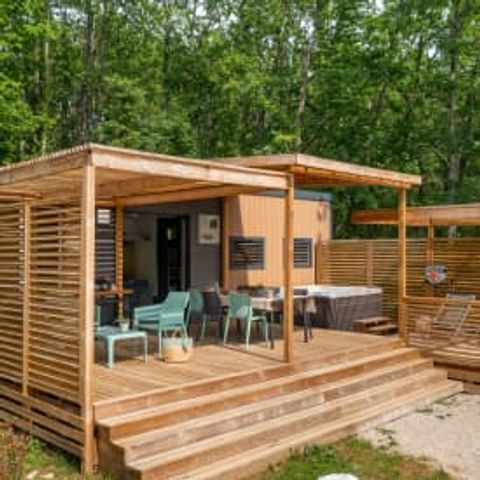 MOBILE HOME 6 people - Cottage Dordogne 6p 3ch Premium Spa