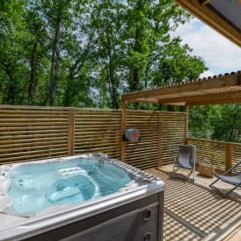 Mobile home 6 persons - Cottage Dordogne 6p 3ch Premium Spa