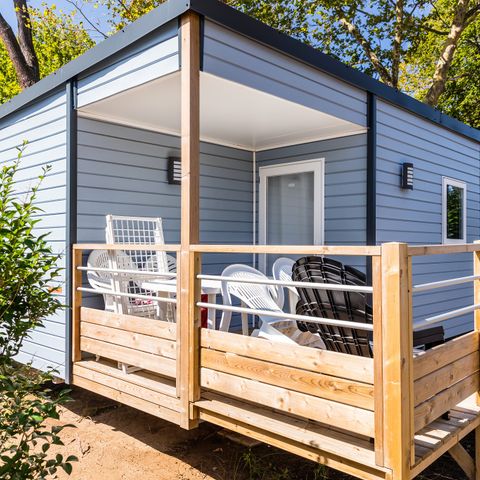 Mobile home 6 persons - Comfort | 2 Bedrooms | 4/6 Pers. | Single terrace | Air conditioning