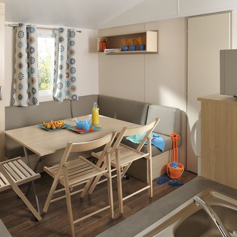Mobile home 6 persons - Mobile-home | Comfort XL | 3 Bedrooms | 6 Pers. | Raised terrace