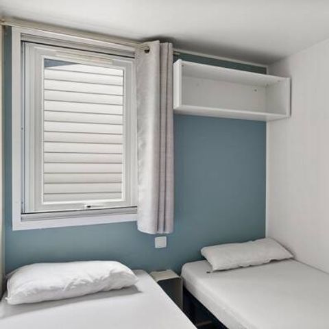 Mobile home 6 persons - Mobile-home | Comfort | 3 Bedrooms | 6 Pers. | Raised terrace | Air conditioning