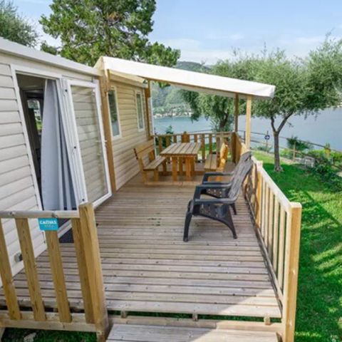 Mobile home 4 persons - Comfort | 2 Bedrooms | 4 Pers | Raised terrace | Air conditioning