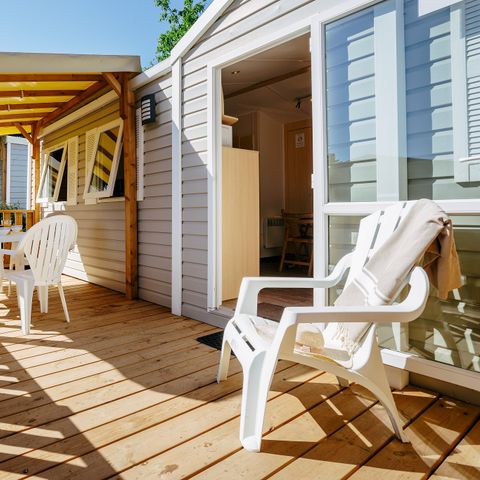 MOBILE HOME 6 people - Mobile-home | Classic | 3 Bedrooms | 6 Pers. | Raised terrace | 1 bathroom