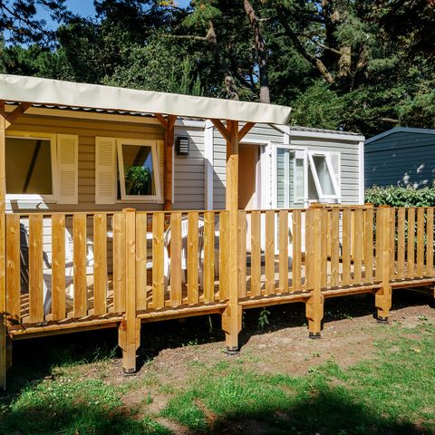 MOBILE HOME 6 people - Mobile-home | Classic | 3 Bedrooms | 6 Pers. | Raised terrace | 1 bathroom