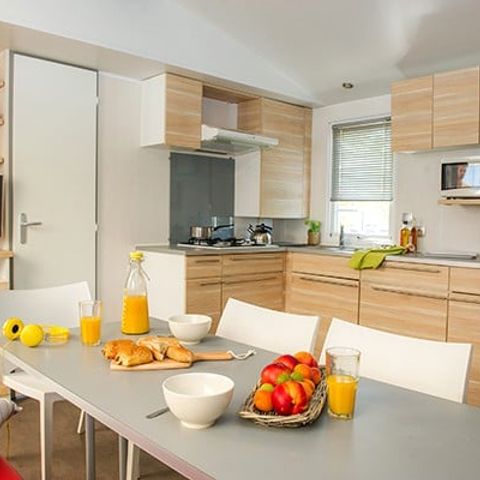 Mobile home 6 persons - Classic XL | 2 Bedrooms | 4/6 Pers. | Raised terrace | TV