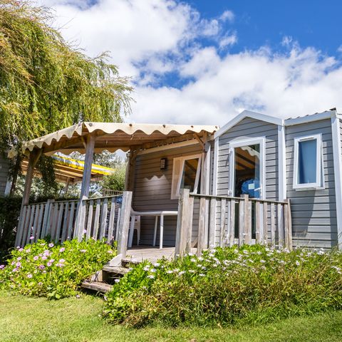 MOBILE HOME 6 people - Classic XL | 2 Bedrooms | 4/6 Pers. | Raised terrace