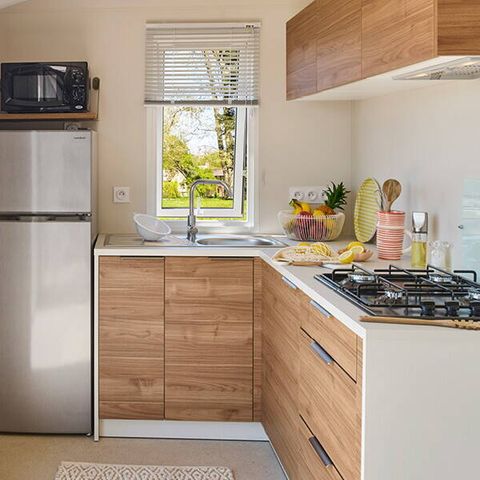 MOBILE HOME 6 people - Comfort | 3 Bedrooms | 6 Pers | Raised terrace | Air conditioning