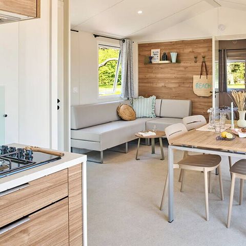 MOBILE HOME 6 people - Comfort | 3 Bedrooms | 6 Pers | Raised terrace | Air conditioning