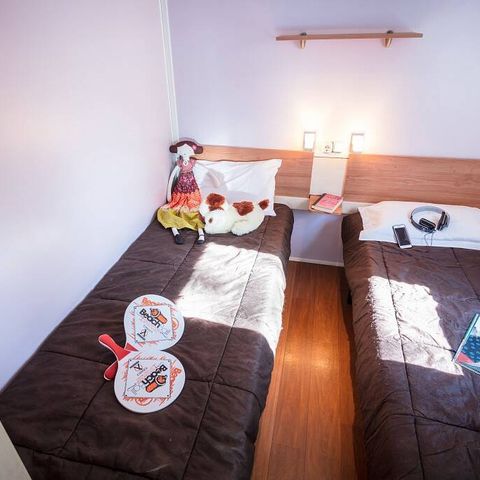 Mobile home 6 persons - Comfort | 2 Bedrooms | 4/6 Pers. | Single terrace | Air conditioning