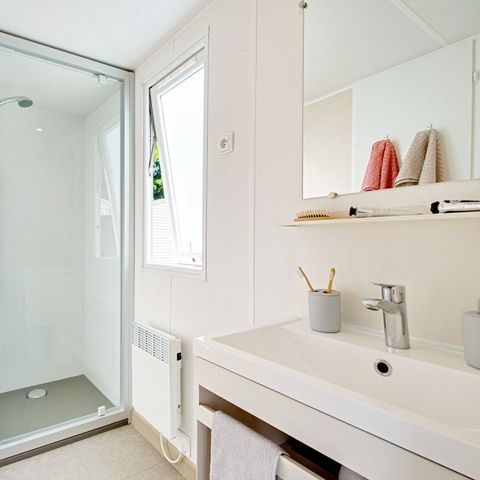 Mobile home 5 persons - Cottage Océan TV Wifi - 2 Bedrooms - 4/5 people