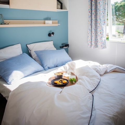 Mobile home 5 persons - Cottage Océan TV Wifi - 2 Bedrooms - 4/5 people