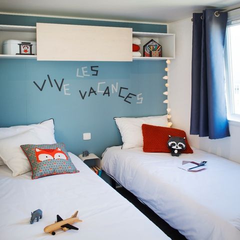 Mobile home 5 persons - Cottage Océan TV Wifi - 2 Bedrooms - 4/5 people