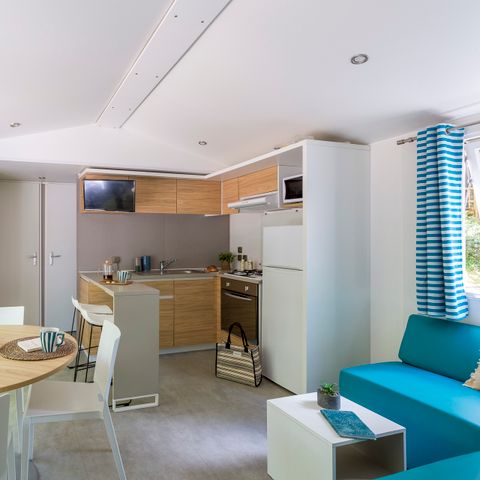 Mobile home 4 persons - Cottage Select TV Clim Plancha Wifi - 2 bedrooms - 4 pers.