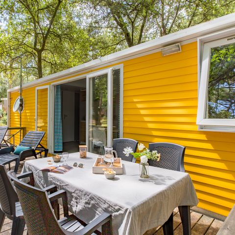 Mobile home 4 persons - Cottage Select TV Clim Plancha Wifi - 2 bedrooms - 4 pers.