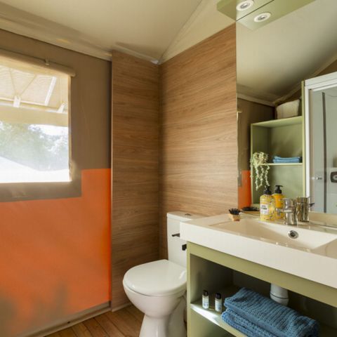 Tent 4 persons - Lodge tent 4 pers 2 Ch 1 Sdb ***