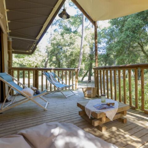 Tent 6 persons - Tent Lodge 6 pers 3 Ch 1 Sdb ***
