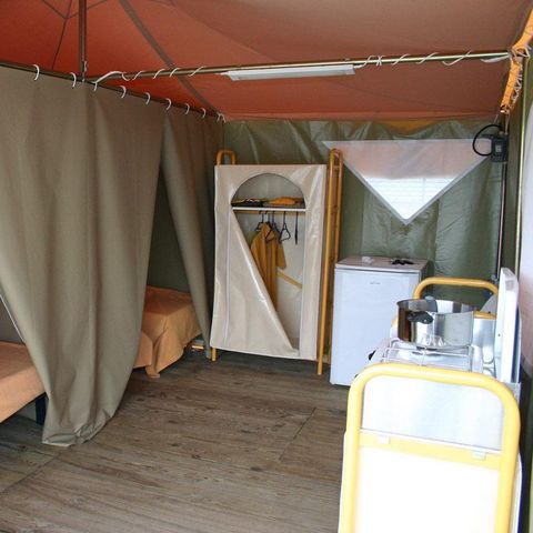 Glamping tent 4 persons - Nutmeg, without sanitary facilities
