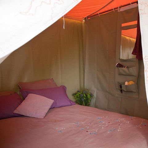 Glamping tent 4 persons - Nutmeg, without sanitary facilities
