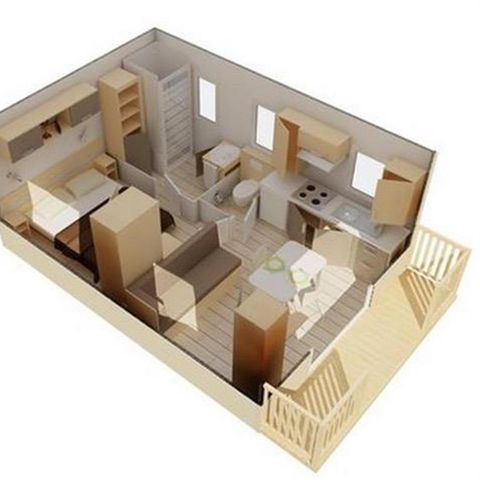 Mobile home 3 persons - Corsair Comfort