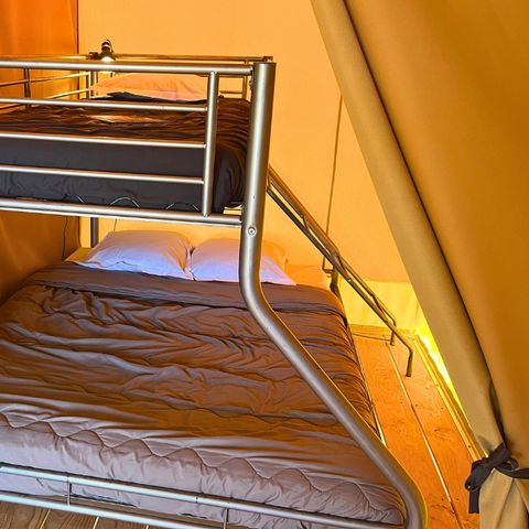 Glamping tent 5 persons - WITHOUT SANITARY FACILITIES