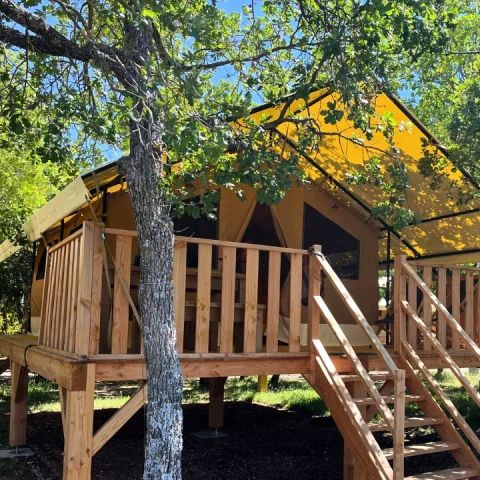 Glamping tent 5 persons - 3 Rooms 5 People Without Sanitary