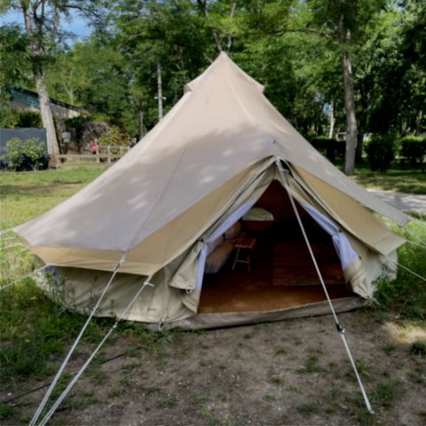 CANVAS AND WOOD TENT 2 people - Bivouac - 2 pers