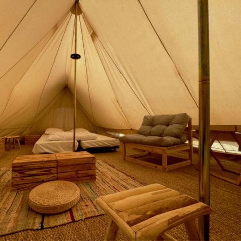 CANVAS AND WOOD TENT 2 people - Bivouac - 2 pers
