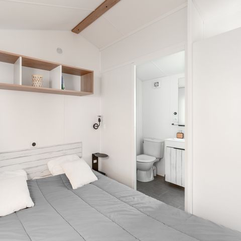 MOBILE HOME 4 people - Mobile home Premium 32m² (2 bedrooms - 2 bathrooms) + Dishwasher + 15m² semi-covered terrace