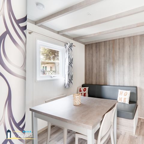 CHALET 4 people - Chalet Confort 26.5m² (2 bedrooms) + covered terrace + TV