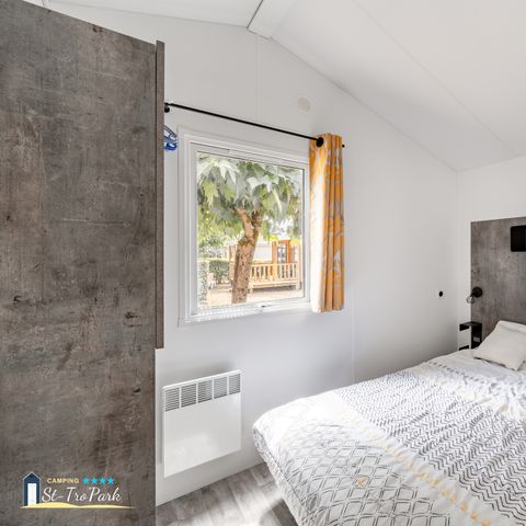 MOBILE HOME 6 people - Premium mobile home 33m² (3 bedrooms) + Dishwasher + 160cm bed + 15m² semi-covered terrace