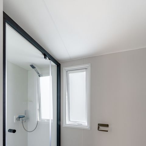 MOBILE HOME 2 people - Mobile home Premium 19m² (1 bedroom) + Dishwasher + 11m² semi-covered terrace