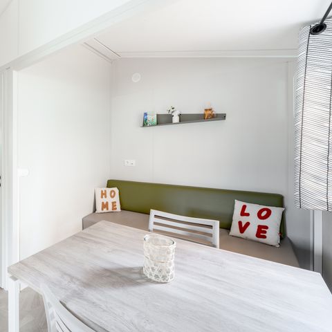 MOBILE HOME 2 people - Mobile home Premium 19m² (1 bedroom) + Dishwasher + 11m² semi-covered terrace