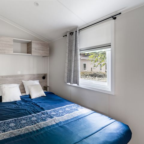 MOBILE HOME 2 people - Mobile home Premium 19m² (1 bedroom) + Dishwasher + 11m² semi-covered terrace