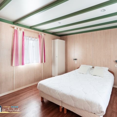 MOBILE HOME 4 people - Premium 32m² (2 bedrooms) reserved for people with reduced mobility with air conditioning